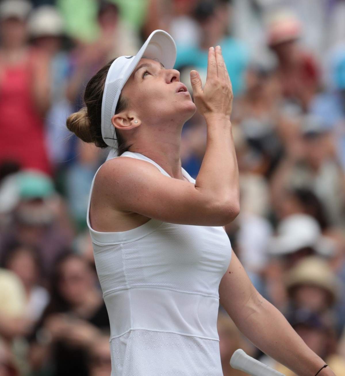 Simona Halep, declarație surprinzătoare despre finala de la Wimbledon: "Indiferent de ce se va întâmpla, o să mă arunc în Tamisa" 