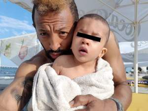 Leon, fiul lui Kamara, a reușit să se ridice, după săptămâni de tratament. VIDEO