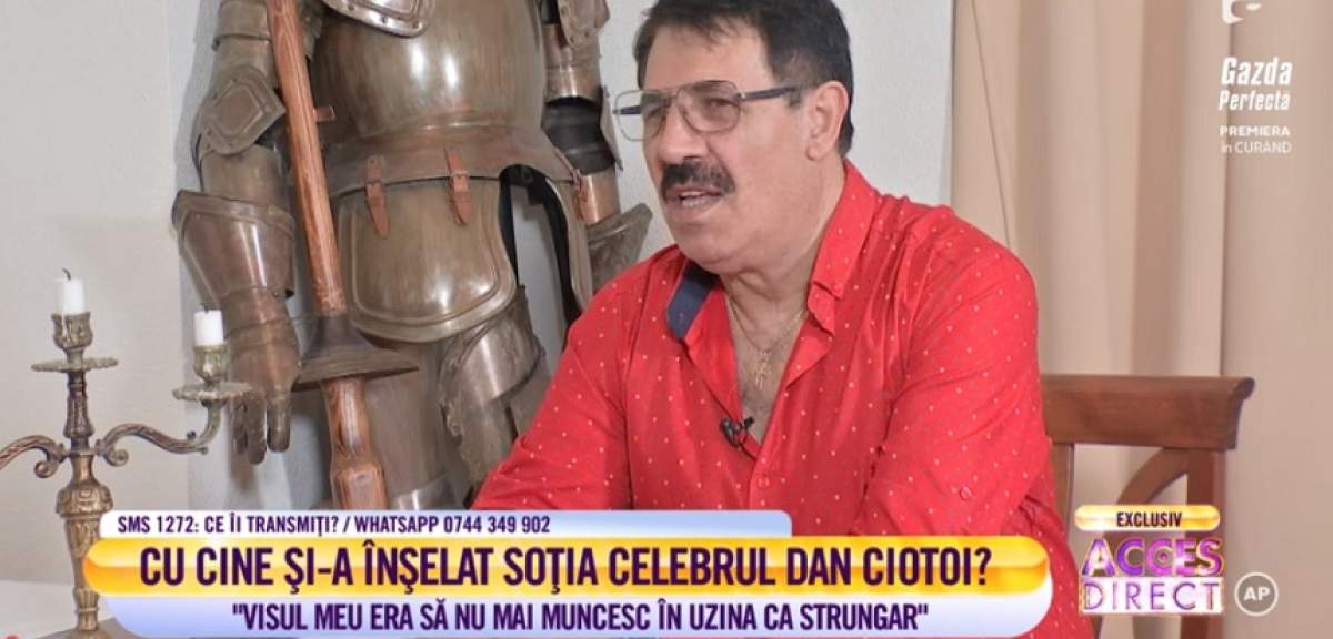 Cu cine şi-a înşelat soţia celebrul Dan Ciotoi! Dezvăluiri fără perdea. VIDEO