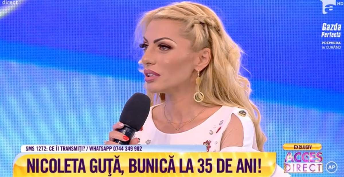 Nicoleta Guţă va fi bunică, la doar 35 de ani! Primele declaraţii ale artistei. VIDEO