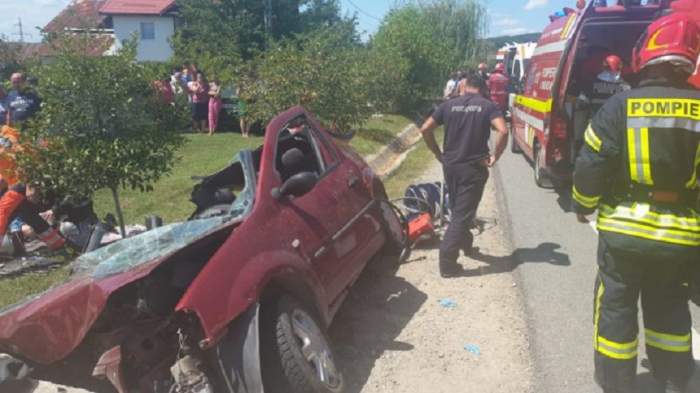 Accident rutier cumplit în Gorj! Şase victime, dintre care trei copii