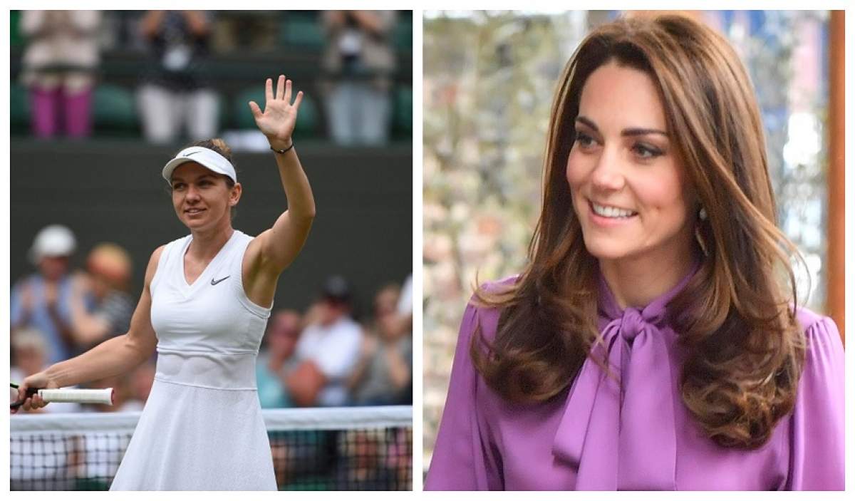 Simona Halep, felicitată de Kate Middleton după ce a câștigat finala de la Wimbledon. Ce mesaj i-a transmis ducesa