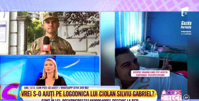 Militarul care a impresionat o ţară întreagă îi imploră pe români. Tânărul vrea să-şi salveze iubita grav bolnavă. "Ieri a fost ziua ei"