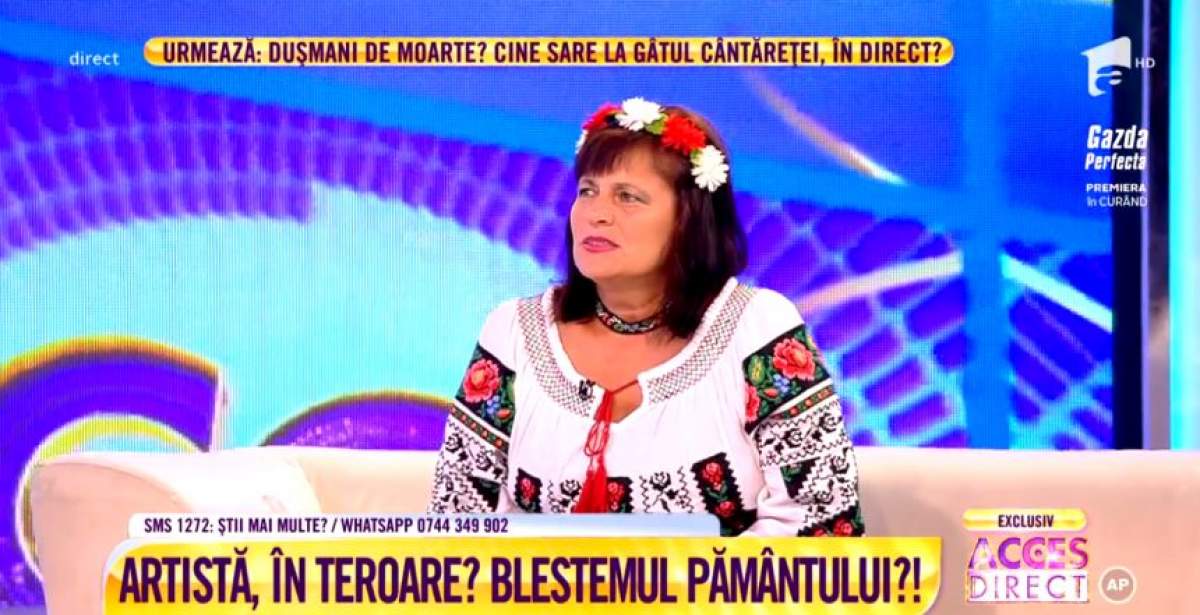 Cântăreaţă de muzică populară, bătută şi ameninţată de un afacerist din cauza unor terenuri? Dezvăluiri cutremurătoare / VIDEO