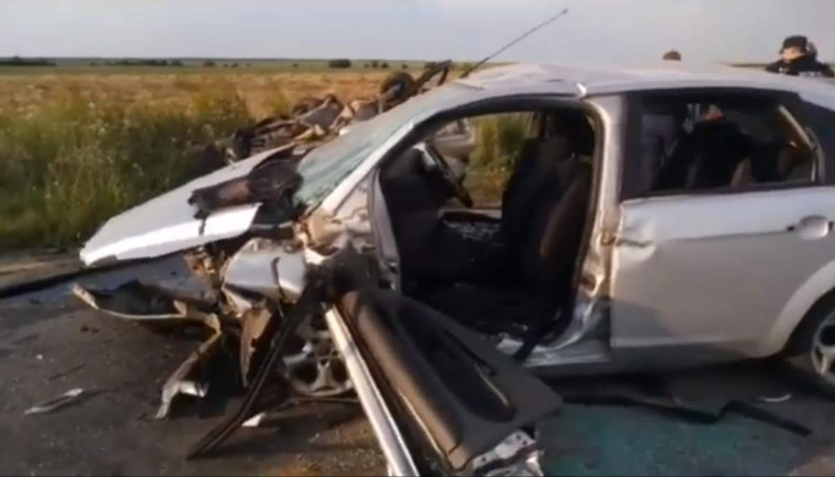 Accident grav între două mașini, în județul Olt. Un om a murit