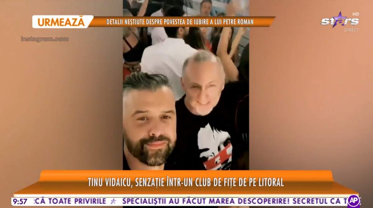 Tinu Vidaicu, soţul Roxanei Ionescu, a făcut senzaţie într-un club pe litoral! VIDEO