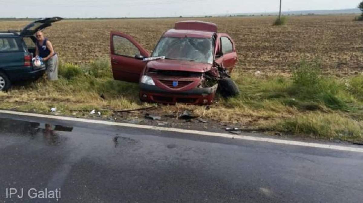 Accident rutier grav, la Galaţi! Un minor se află în comă, la spital