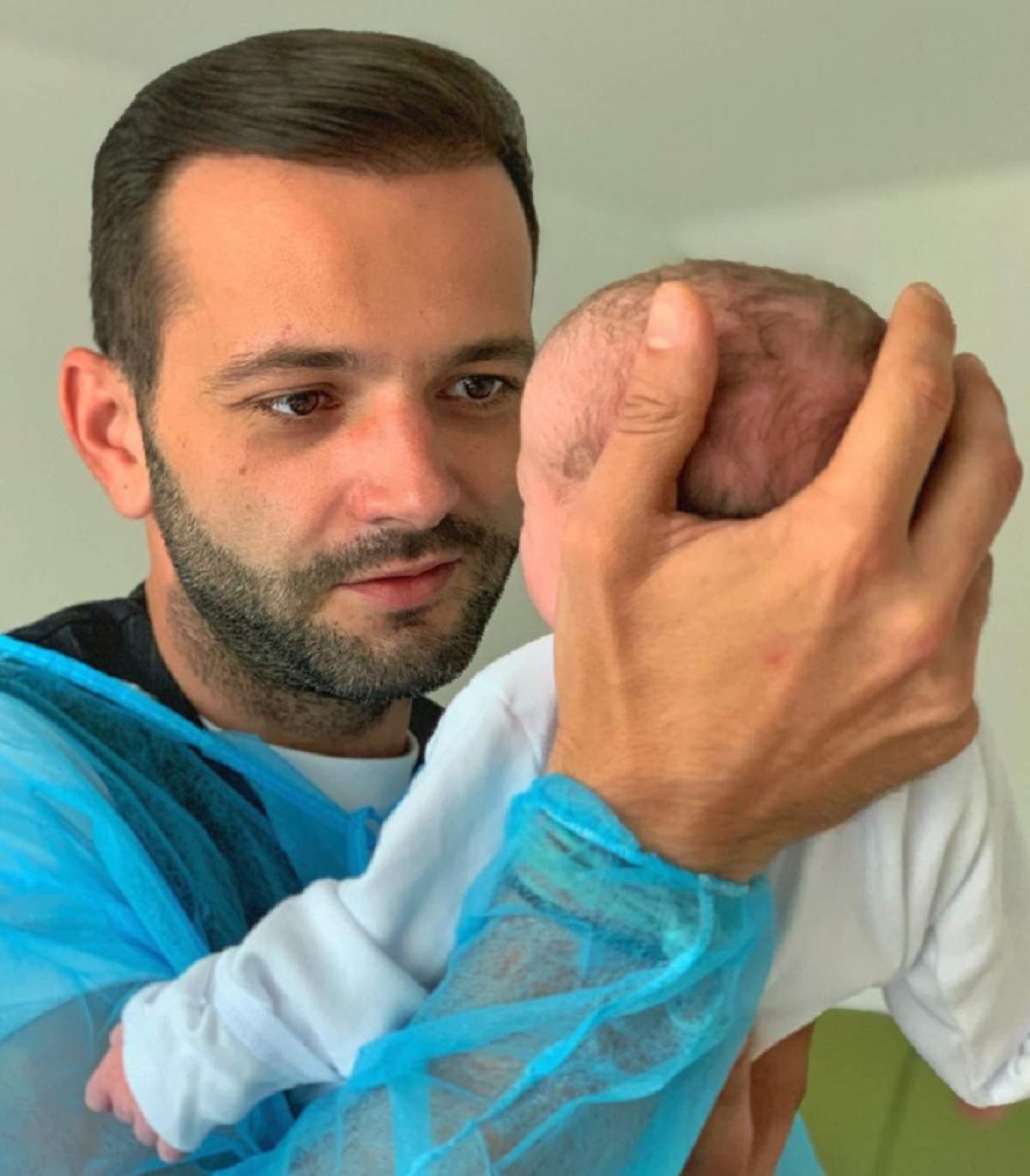 Ce a apărut pe pagina de Instagram a lui Mihai Morar, după ce soţia sa a născut. "Bine ai venit"