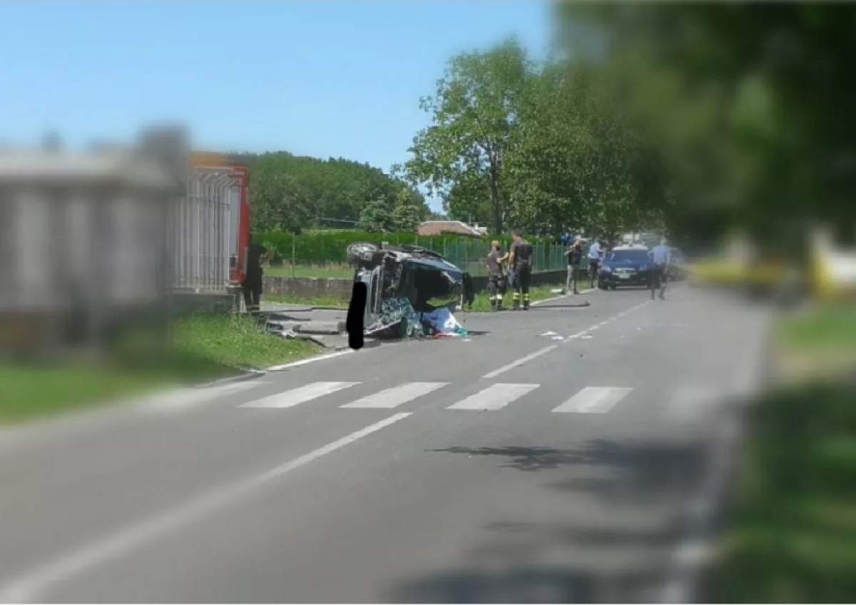 O româncă a murit într-un accident de maşină, în apropiere de Roma! Fiul său este în stare gravă