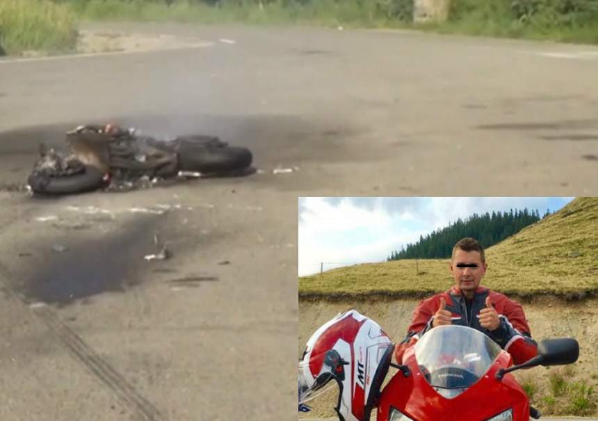 El este tânărul motociclist mort în accidentul de la Pasul Tihuţa! Gabriel avea 32 de ani