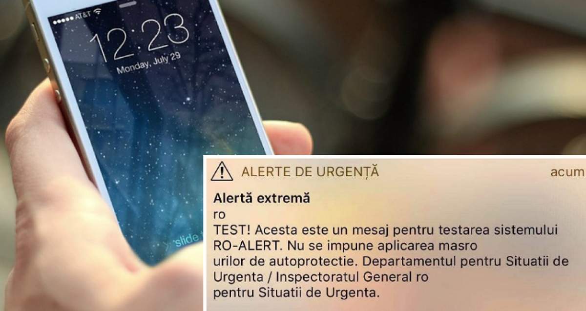 Ultimul test RO-ALERT. Oficialii au transmis un avertisment pentru cei care şi-au dezactivat notificările