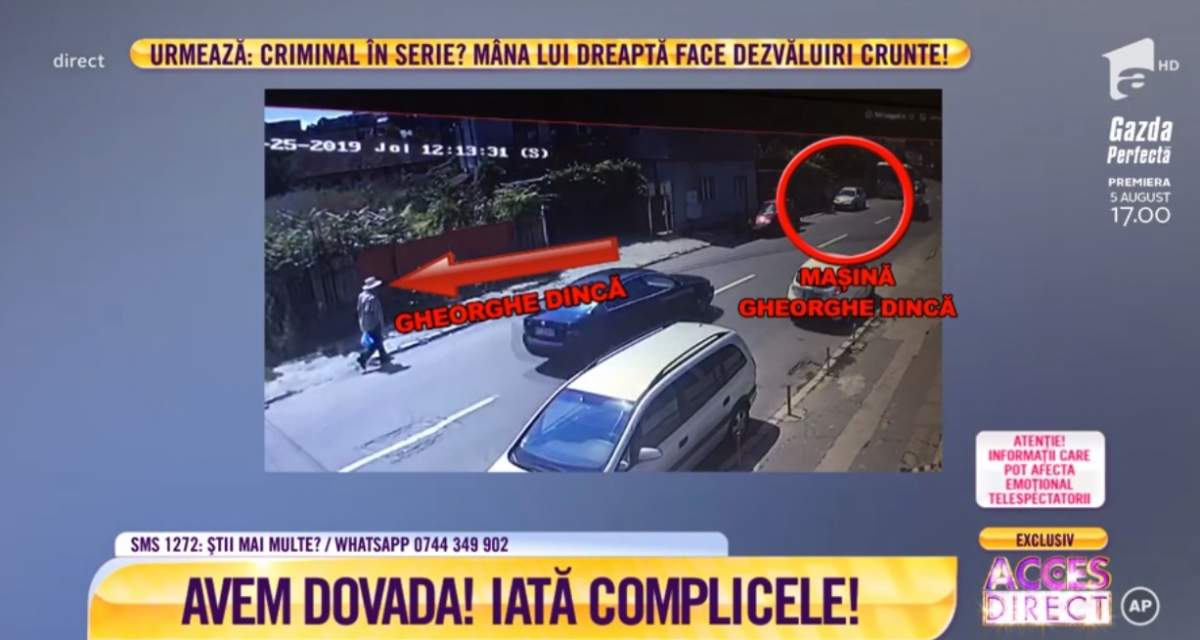 Imagini pe care nici Poliția nu le-a văzut! Filmare cu Gheorghe Dincă, din ziua în care Alexandra a sunat la 112. VIDEO