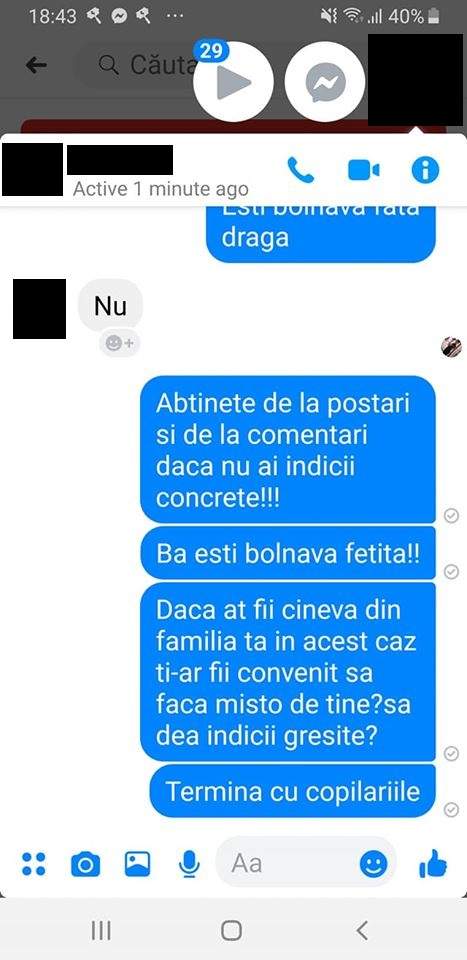 „Sunt Alexandra, nu sunt moartă!” Mesaj cutremurător pe Facebook, apărut după cazul din Caracal