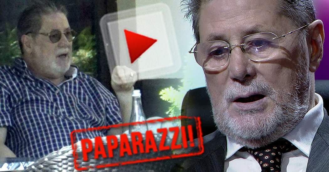 VIDEO PAPARAZZI / Probleme cu comportamentul pentru “Procurorul” fotbalului românesc! Gestul uluitor pe care Cornel Dinu l-a făcut în public