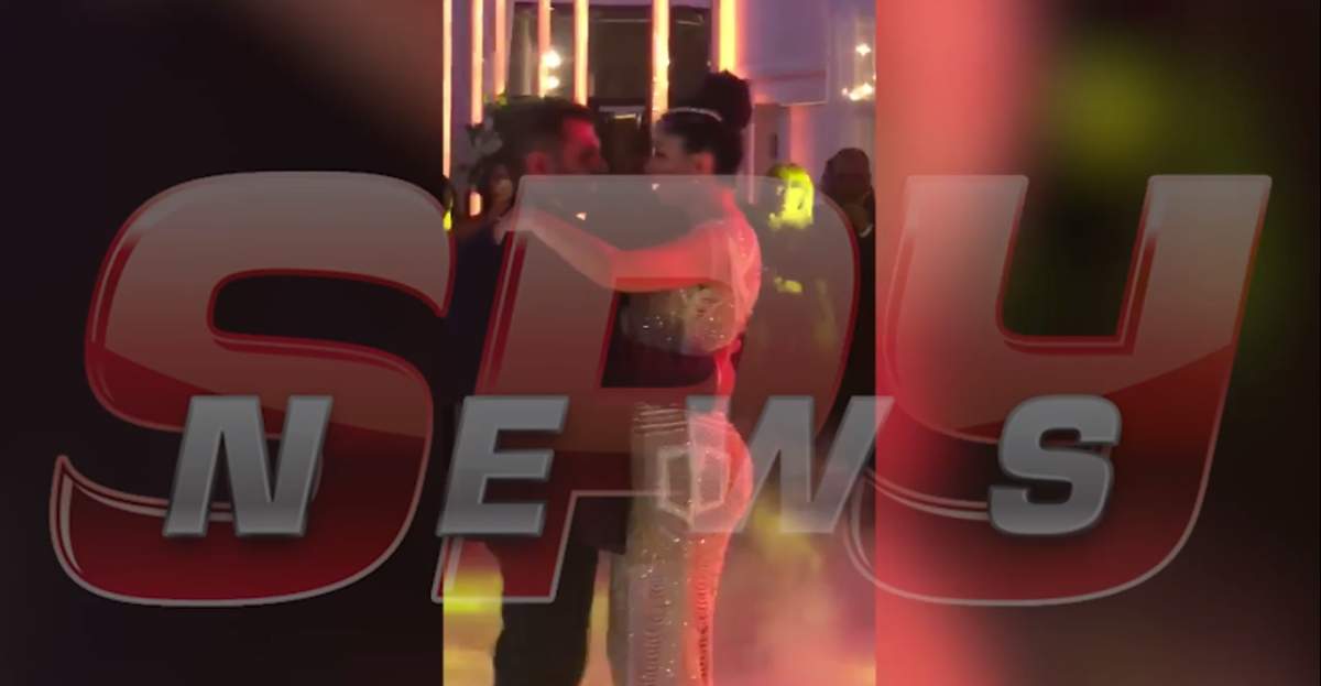 Cum arată cea de-a doua rochie a lui Brigitte Pastramă! Și-a pus-o special pentru dansul mirilor. VIDEO