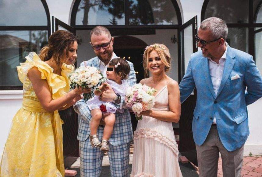 Simona Gherghe şi soţul ei au împlinit un an de la nuntă. Imagini emoţionante din ziua cea mare / FOTO