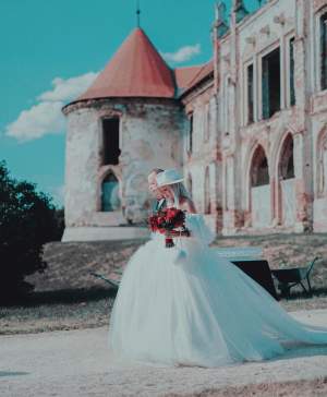 Alina Ceușan a plâns la nuntă. Imagini emoționante de la ceremonie. FOTO