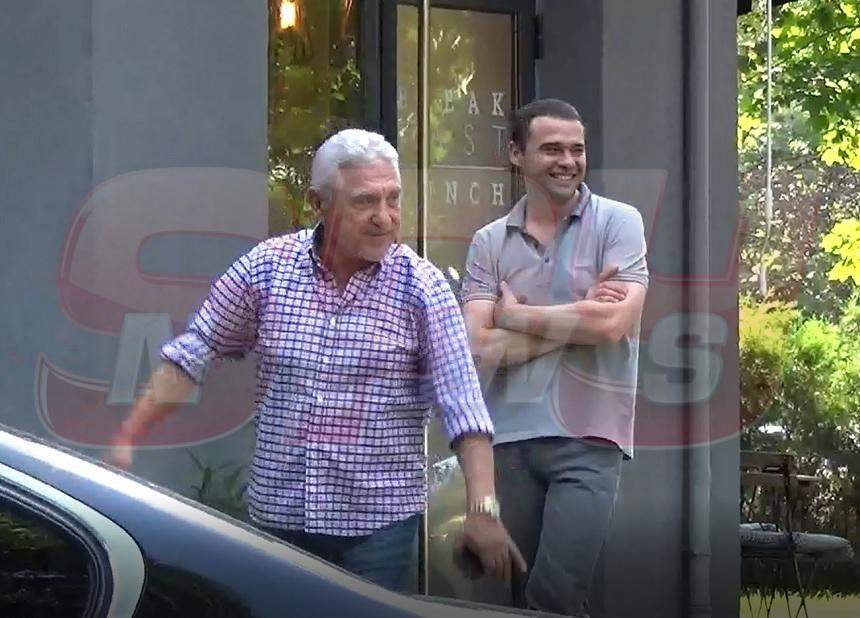 VIDEO PAPARAZZI / Giovanni Becali, show de zile mari în mijlocul străzii! Ce a făcut celebrul impresar de dragul unui prieten