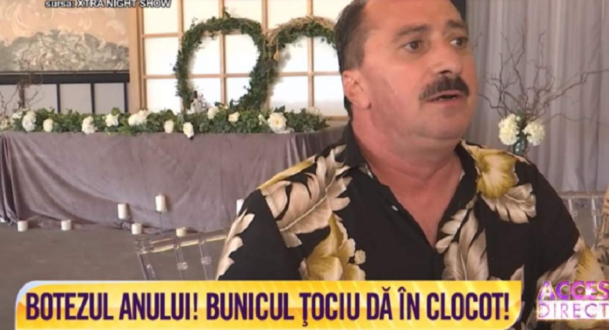 Bunicul Ţociu pregăteşte un botez ca un festival! Ce artişti vor întreţine atmosfera. VIDEO