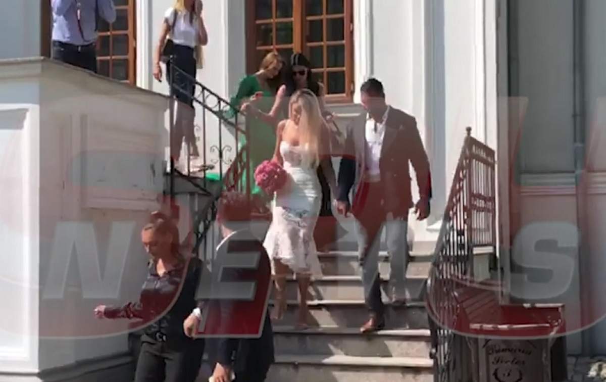 Bianca Drăgușanu și Alex Bodi au ieșit de la starea civilă! Cei doi radiază de fericire. VIDEO
