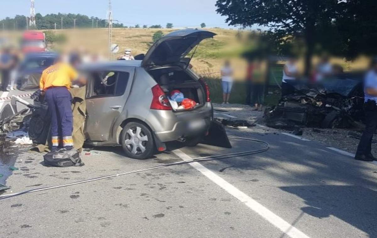 Accident grav, în Vâlcea! Două persoane și-au pierdut viața