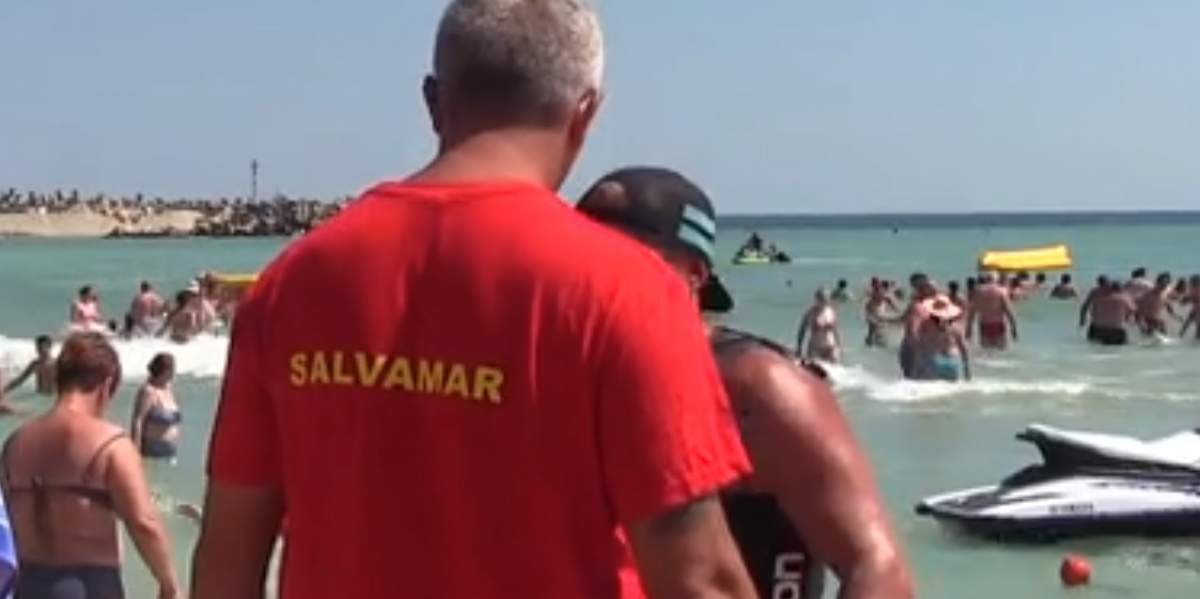 Salvamar din Eforie Nord, răsplătit cu o bătaie chiar de bărbatul pe care îl salvase de la moarte. VIDEO