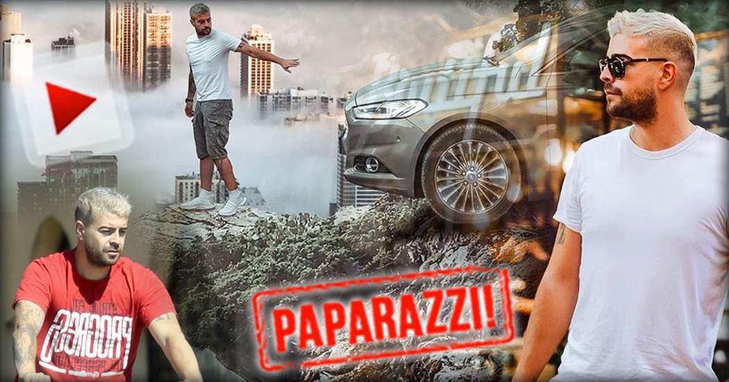 VIDEO PAPARAZZI / Speak se ţine de aroganţe! Iată cum îşi duce cumpărăturile acasă