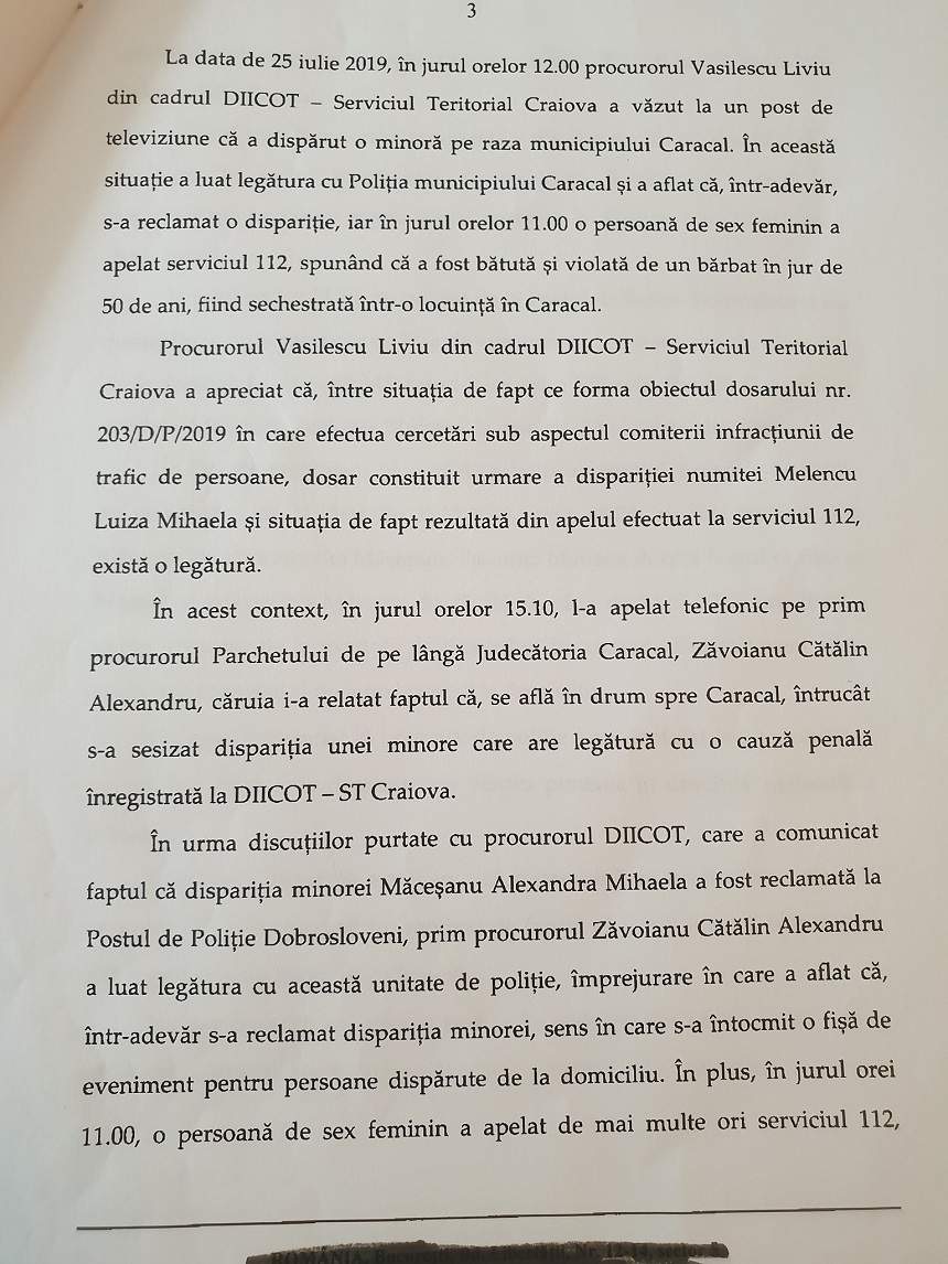 Raportul care spune tot! Anchetatorii ştiau că telefonul de pe care Alexandra a apelat la 112 îi aparţine lui Dincă. FOTO