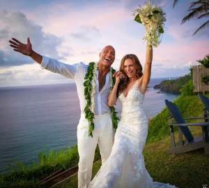 Dwayne Johnson s-a căsătorit în mare secret! Primele imagini de la marele eveniment