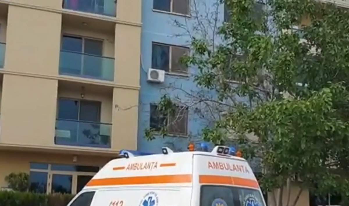 Incident şocant în Capitală. O tânără de 20 de ani a căzut de la etajul 8, noaptea trecută