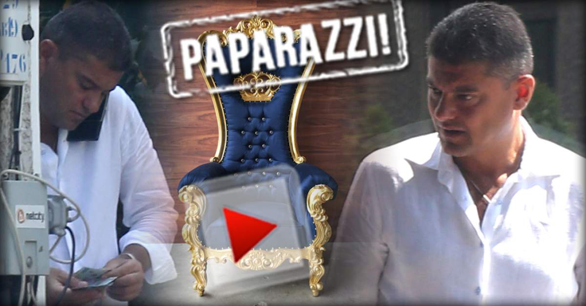 VIDEO PAPARAZZI / Cristian Boureanu duce o viaţă de magnat şi de împărat! Fostul politician, surprins cu teancul de bani la vedere