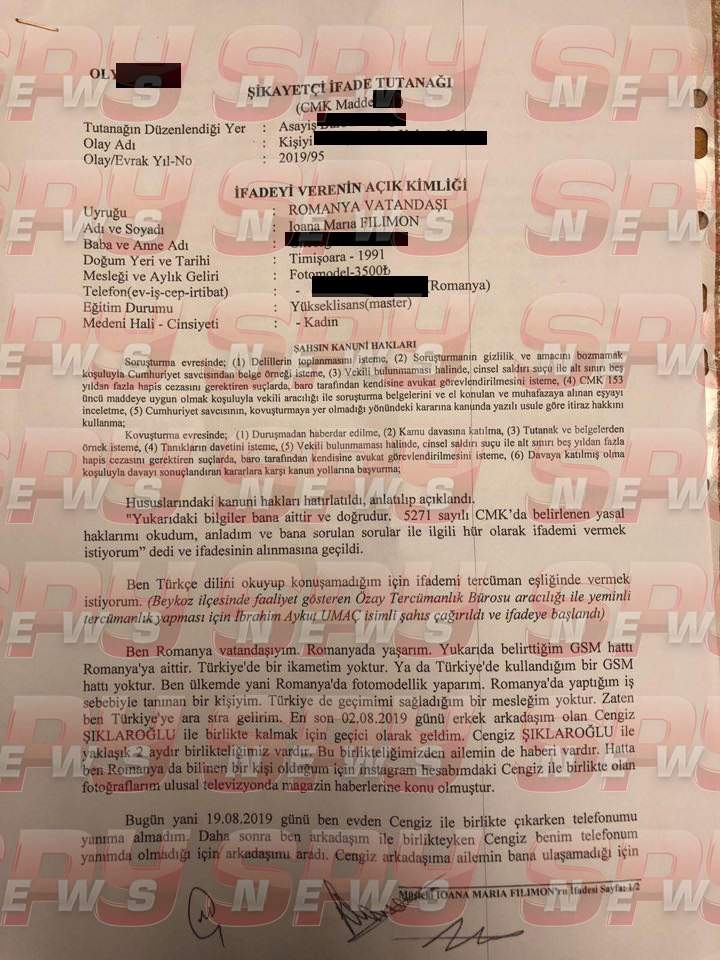 EXCLUSIV / Dovada că Ioana Filimon a minţit în scandalul răpirii! Document bombă