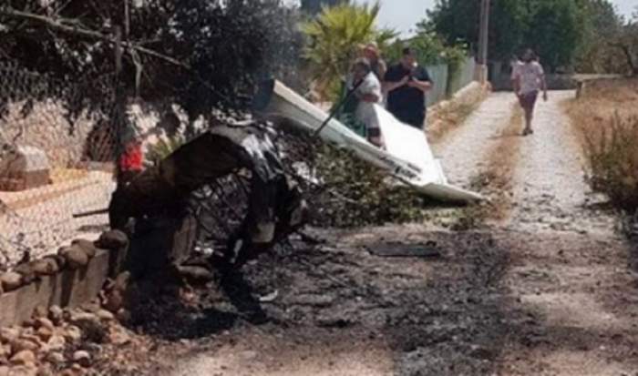 Accident aviatic îngrozitor, în Spania! Un avion s-a lovit de un elicopter. Cinci oameni au murit