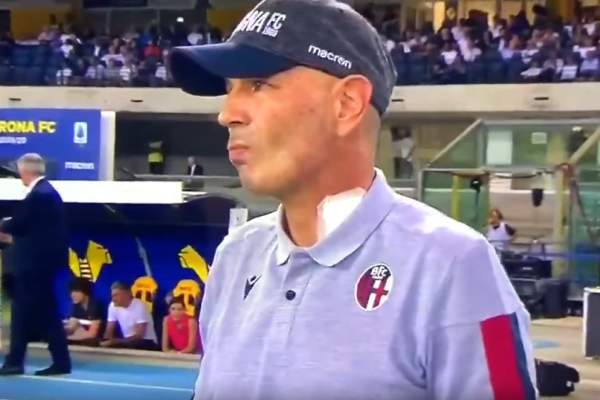 VIDEO / Gest uluitor în Italia! Sinisa Mihajlovic şi-a întrerupt şedinţele de chimioterapie şi a condus-o pe Bologna de pe bancă