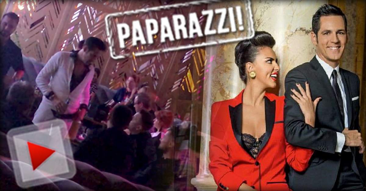 VIDEO EXCLUSIV / Ce le mai place viaţa! Ştefan Bănică şi Lavinia Pîrva, surprinşi de paparazzii Spynews.ro în timpul unui chef de pomină