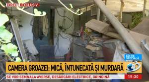 Cum arată camera în care Alexandra Măceșanu a fost ținută. Imagini în premieră