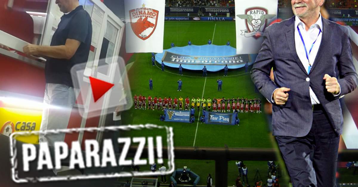 VIDEO EXCLUSIV / Imagini uluitoare cu un greu din fotbal! Paparazzii Spynews.ro l-au prins la pariuri pe omul care a condus destinele cluburilor Rapid şi Dinamo