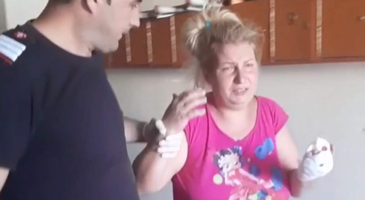 Deranjat de gălăgia copiilor, un pensionar din Mehedinți și-a înjunghiat vecina. VIDEO