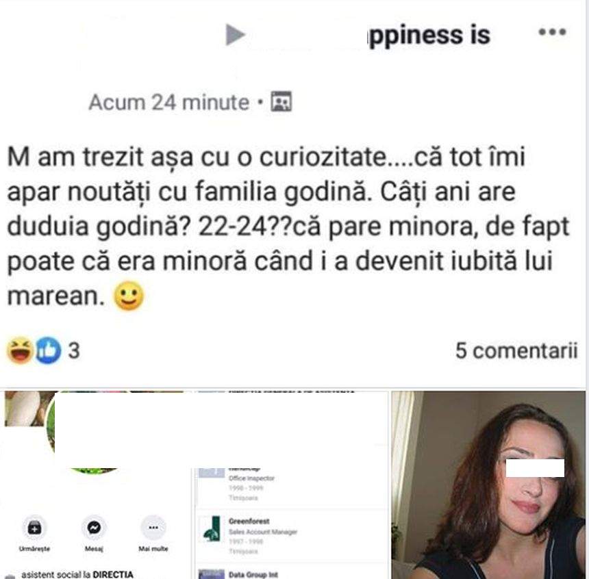 Cum a reacţionat Marian Godină, după ce o internaută a luat-o la mişto pe soţia lui. "Ea nu e plină de venin și răutate"