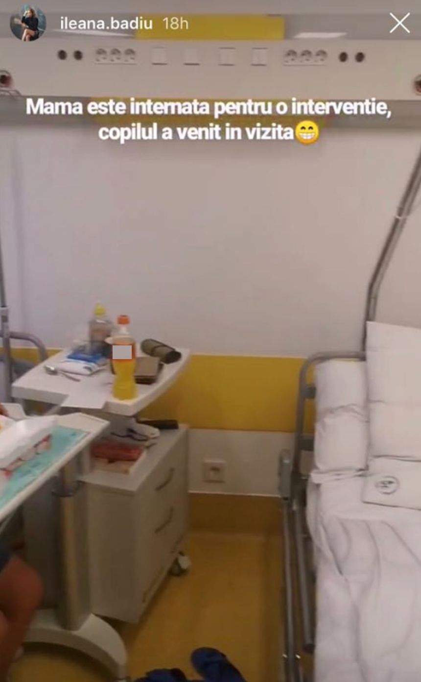 Ileana Badiu, operată de urgenţă. Vedeta a dat vestea de pe patul de spital