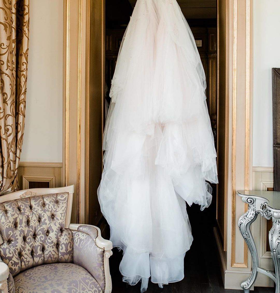 Primele imagini cu rochia de mireasă a Andreei Bălan! Duminică face și nuntă și botez. FOTO