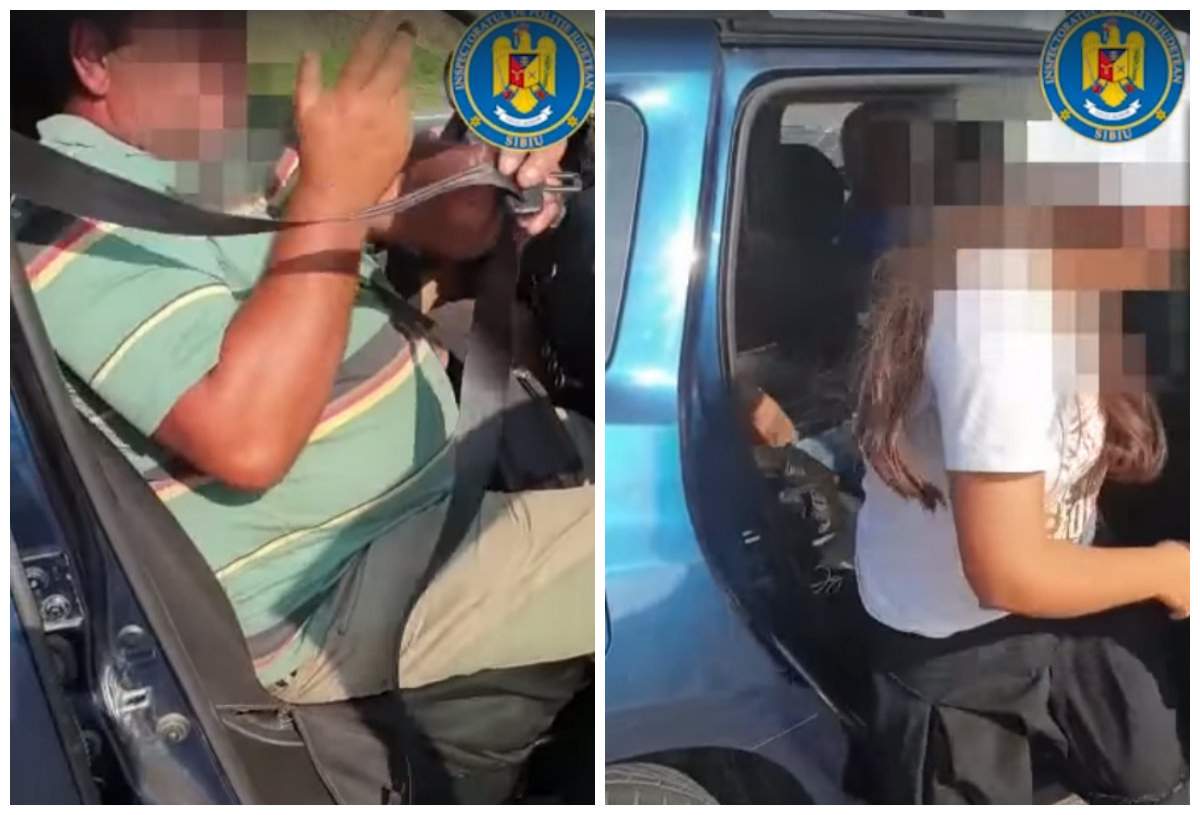 Video uluitor! Câți oameni transporta un bărbat din Sibiu, în mașina lui