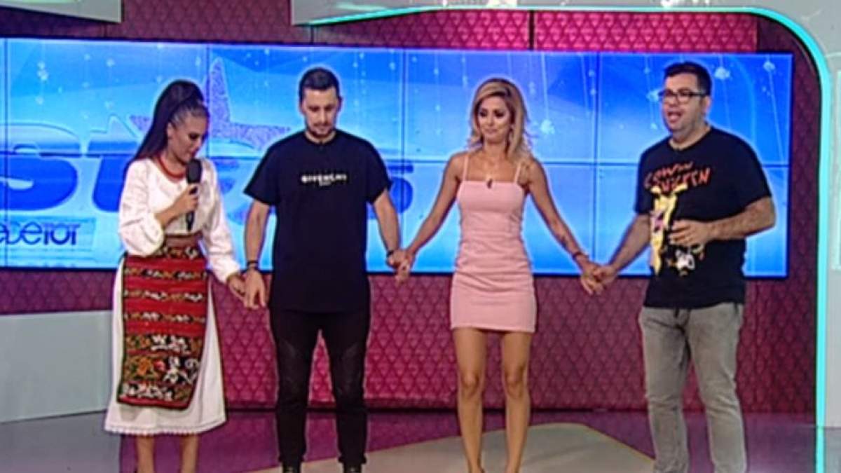 Moment inedit la "Star Matinal". Flick şi Răzvan Popescu au dansat sârba, în direct