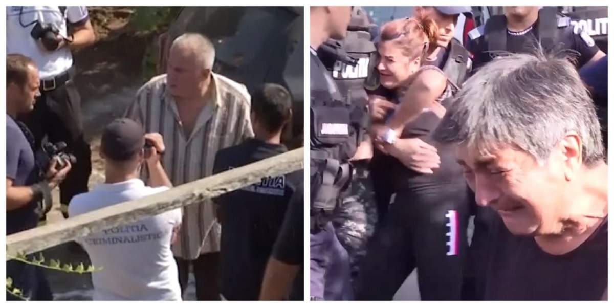 Imagini dramatice de la reconstituirea răpirii Luizei Melencu. Mama şi bunica tinerei şi-au strigat durerea. VIDEO