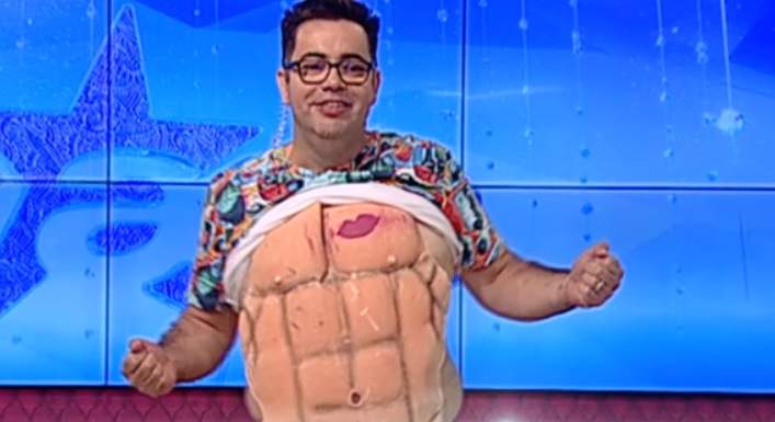 I-a lăsat pe toți mască! Popescu s-a dezbrăcat, în direct! Cum arată prezentatorul tv, după ce a slăbit zeci de kilograme. FOTO