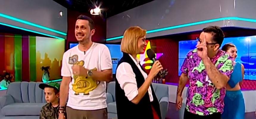 Surpriză, în direct, la TV: "Şoc la Antena Stars! Flick a devenit tătic"