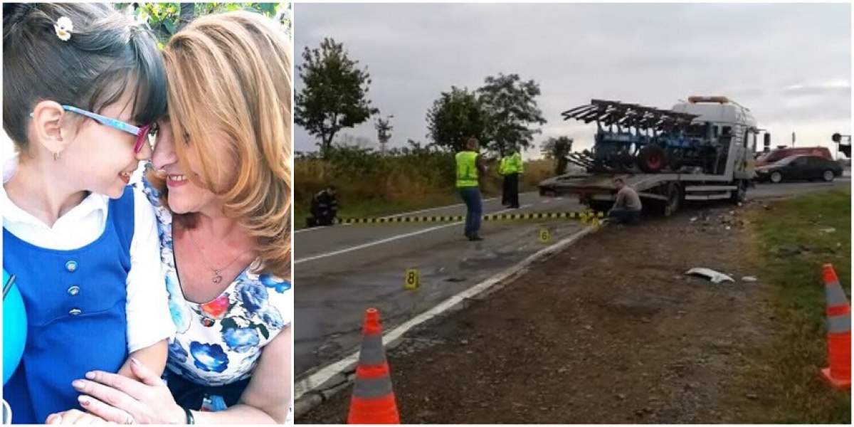 Sfâșietor! Mama care a provocat accidentul din Botoșani a aflat după o zi că fetița ei a murit. "A derapat și a intrat direct"
