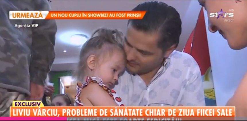 Anastasia a împlinit 2 ani. Liviu Vârciu, probleme de sănătate chiar la petrecerea de ziua fiicei sale/ VIDEO