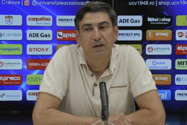 Victor Piţurcă a fost prezentat la CS Universitatea Craiova! „Piţi” a făcut plecăciuni în faţa rivalei CFR Cluj