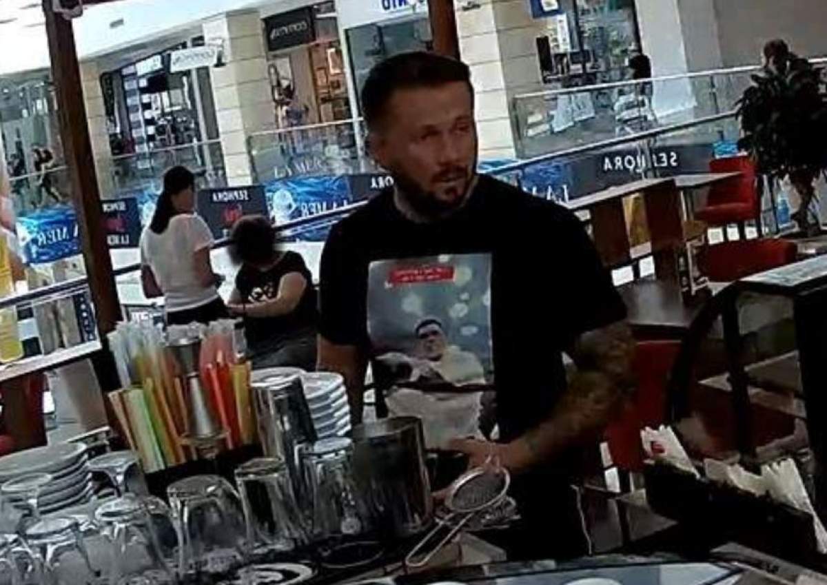 L-aţi văzut? Un bărbat din Bucureşti este căutat de Poliţie, după ce a bătut o femeie într-un mall